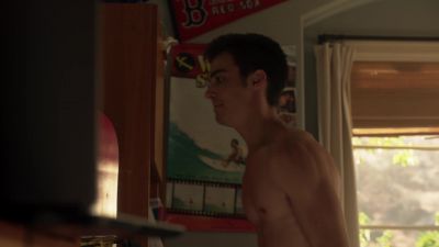 [rock music on speakers] - Ray Donovan