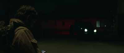 [rock music playing in vehicle] - The Terminal List