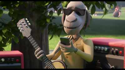 [rock music playing on device] - Rock Dog 2: Rock Around the Park