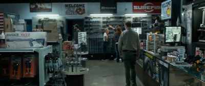 [rock music playing on radio] - Death Wish
