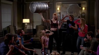 [ROCK MUSIC PLAYING ON RADIO] - True Blood