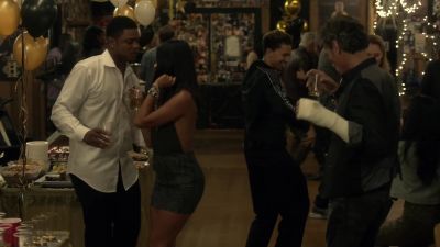 [rock music playing on stereo] - Ray Donovan