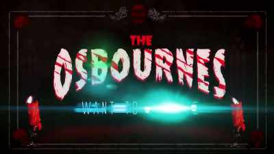 [rock music playing] - The Osbournes Want to Believe