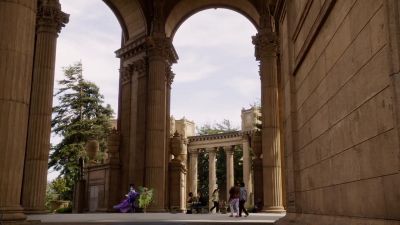 [rock music playing] - Sense8