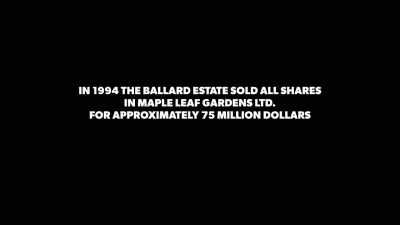 [rock music playing] - Offside: The Harold Ballard Story
