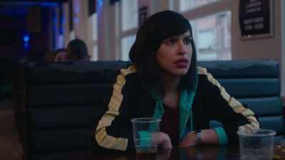 (rock music plays in restaurant) - The Bisexual