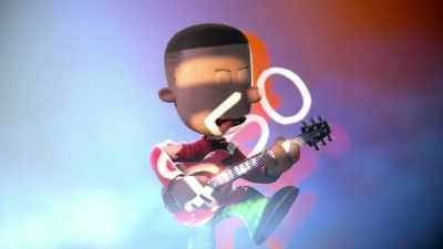 [rock music plays] - Big Nate
