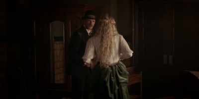 Rock him towards sleep.
Feed him his milk - Deadwood: The Movie