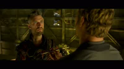 Rocket grabbed the pieces, and reassembled them. - Guardians of the Galaxy Vol  2