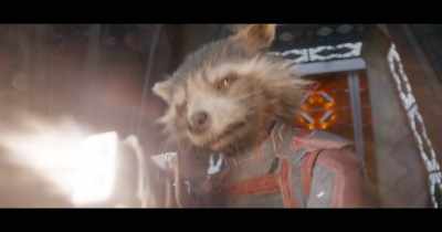 -Rocket Raccoon.
-(GUN COCKS) - Guardians of the Galaxy Vol. 3