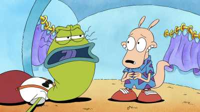 Rocko an old cartoon - Rocko's Modern Life: Static Cling