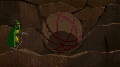 (ROCKS FALLING) - Justice League Action