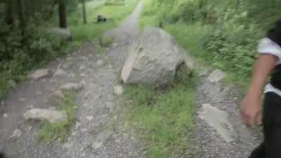 Rocks were thrown from both sides. - The Antifascists