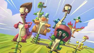 ROCKY: Bouncing's way better than walking! - Gigantosaurus