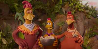 -[Rocky chuckles]
-[Ginger sighs happily] - Chicken Run: Dawn of the Nugget
