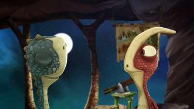 Rocky, you know bogberries
only sprout at night. - Gigantosaurus