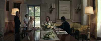 Rodolfo, let's have coffee
on the terrace, shall we? - The Burnt Orange Heresy