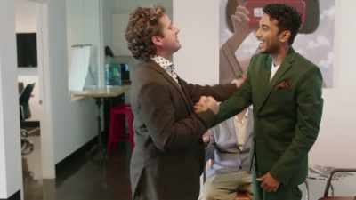 -Roger, I am so jazzed.
-Yes. - Appiness