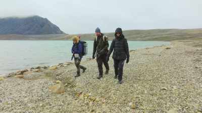 Rogier prefers to fish with
nets that he sets out at the - Restaurants at the End of the World
