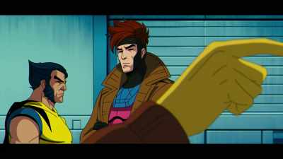 Rogue's really training her stamina
with the new boss. - X-Men '97