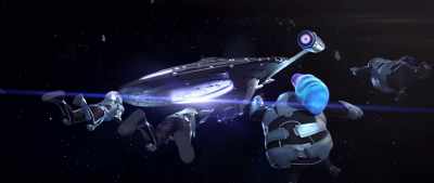 ROK: Too fast, too fast!
- DAL: Ahh! - Star Trek: Prodigy