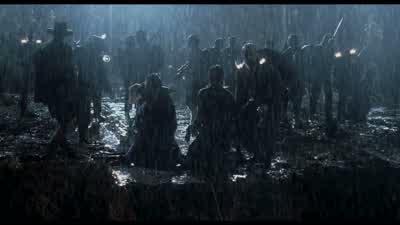 Our communication equipment's been destroyedAnd if your radio and satellite phone were in those trailersThey wereThen we're stuck hereAnd stuck together thanks to you peopleWe came to watch You came to strip mine the placeBack off - The Lost World: Jurassic Park