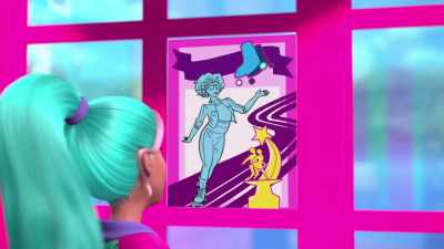 Roller dance?
That looks kind of fun! - Barbie: A Touch of Magic
