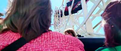 (rollercoaster whirring) - Cocaine Cougar