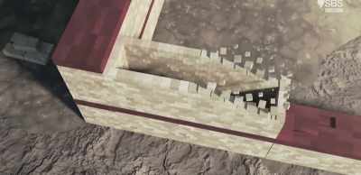Roman concrete was poured
into the space - Roman Megastructures