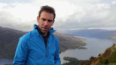 Roman surveyors would climb up here - Scotland from the Sky
