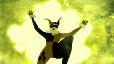 [romantic music playing] - Harley Quinn