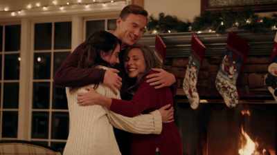 Romantic, sensitive, yet strong. - A Match Made at Christmas