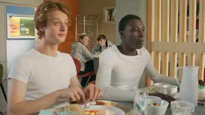 (Romy) Care to make it
interesting? Next stop,
sabotage city. (chuckles) - Find Me in Paris
