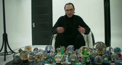 Ron has a huge
snow globe collection. - The Sparks Brothers