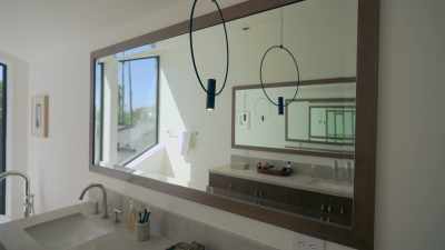 [Ron] Custom vanities with matching
custom mirror frames. - Buying Beverly Hills
