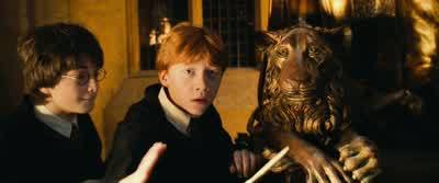 Ron, maybe I should do it. - Harry Potter and the Chamber of Secrets