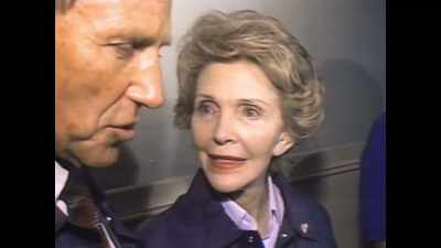 [Ron Reagan]
There was, of course, the irony - First Ladies