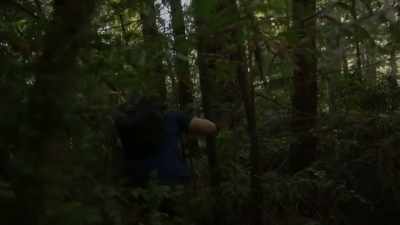 [ronny] it's like
a little razor wire fence - Expedition Bigfoot
