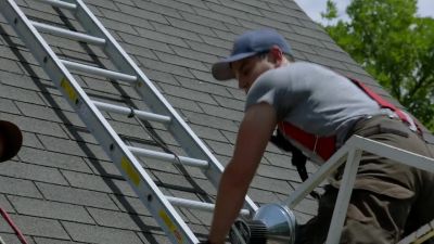 [roofer grunting] - Chicago Fire