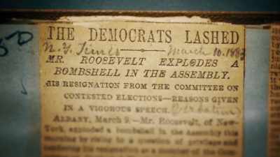 - Roosevelt becomes
a very savvy politico - Theodore Roosevelt
