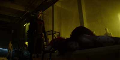 Rope she used on me was red.
I've seen colored ropes like this. - Batwoman
