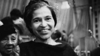 Rosa Parks was there, and she
was right up on the front seat. - The Rebellious Life of Mrs. Rosa Parks