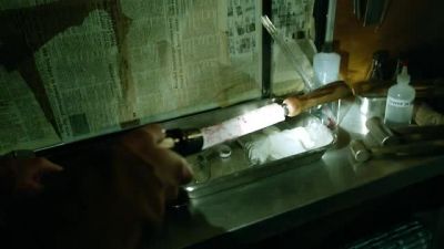 ROSALEE: This is
a fleshing knife. - Grimm