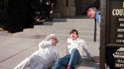 Rosco, it's those boys.
They did it to me again! - The Dukes of Hazzard