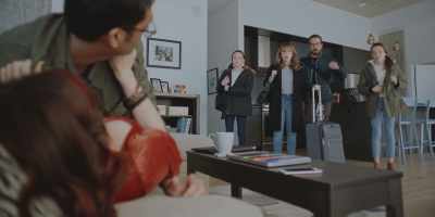 Rose got sick,
so we turned-- - Who Are You People