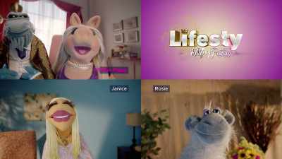 -...Rosie...
-(BLEATS) - Muppets Now