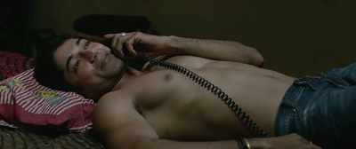 Rosy thinks that
behind that chiselled chest. - Lipstick Under My Burkha