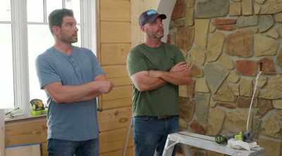 Rotem: This is actually,
we're applying this rock on to - Renovation Resort