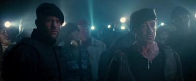 (ROTORS POWERING DOWN) - The Expendables 2