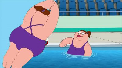 ♪ Round and round ♪ - Family Guy